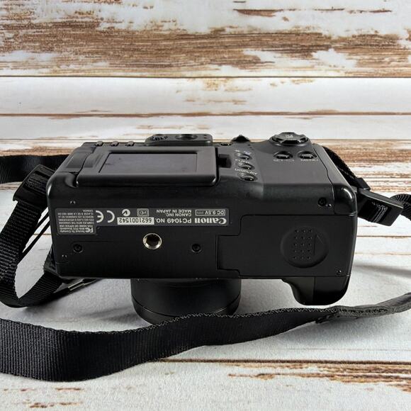 Canon PowerShot G5 5.0MP Digital Camera Black - For Parts Black Screen - Picture 5 of 5